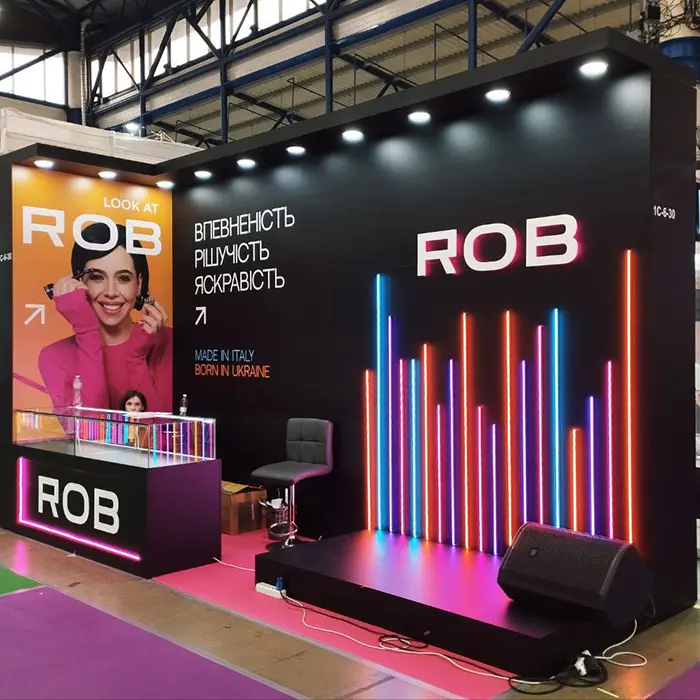 стенд з виставки для ROB
